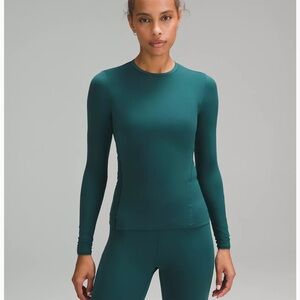 Lululemon Wundermost Ultra-Soft Nulu Crewneck Long-Sleeve Shirt
